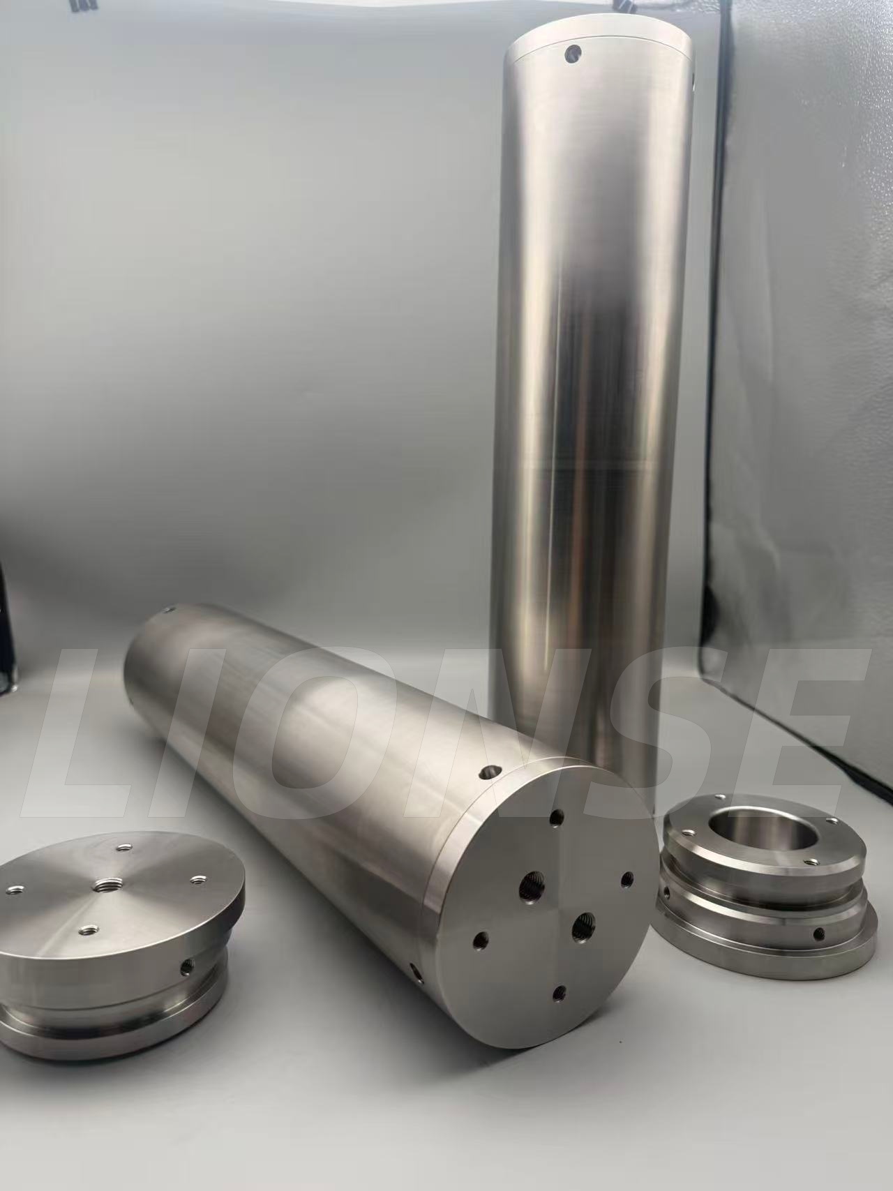 SS316L أجزاء كاربين مختومة لاستكشاف أعماق البحار جسم اسطوانة السونار