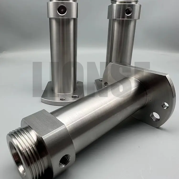 تركيبات الدقة الميكانيكية من الفولاذ المقاوم للصدأ CNC